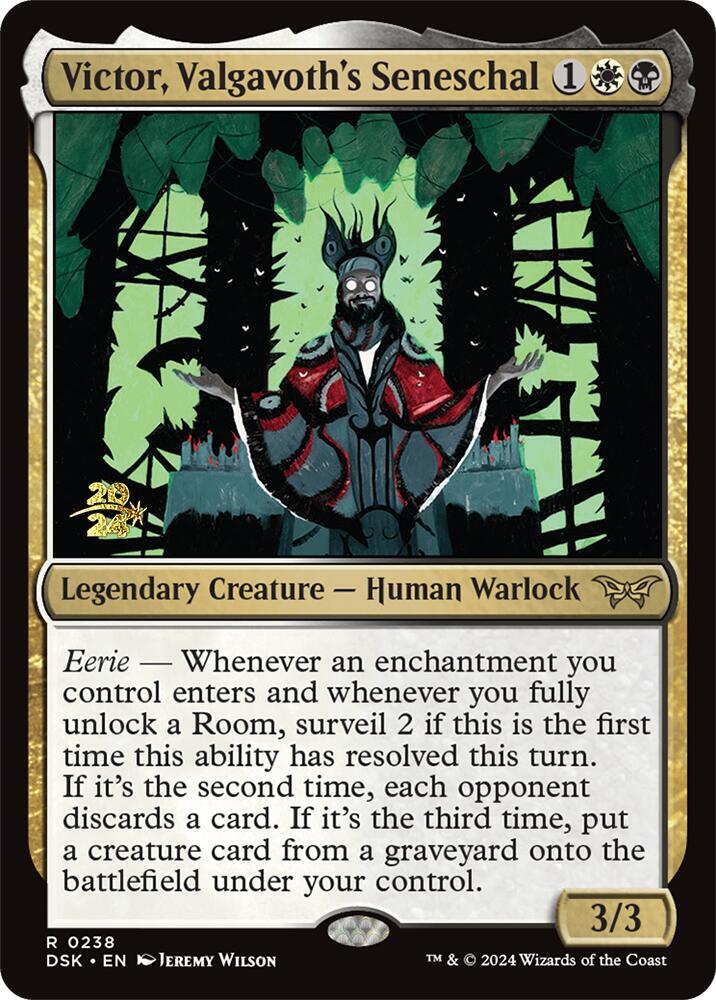 Victor, Valgavoth's Seneschal (238) [Prerelease Cards]