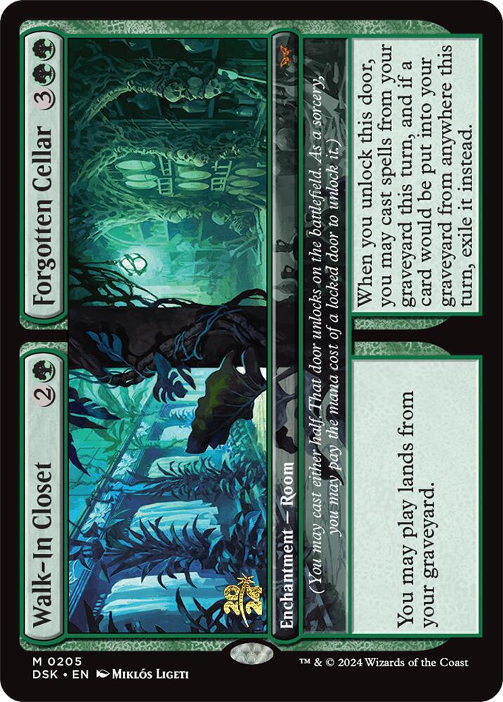 Walk-In Closet // Forgotten Cellar (205) [Prerelease Cards]