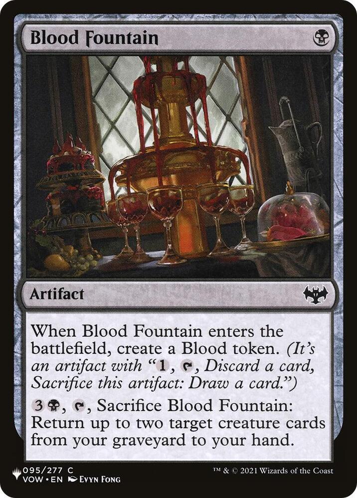 Blood Fountain (095/277) [The List]