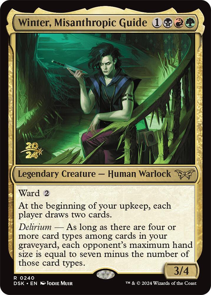 Winter, Misanthropic Guide (240) [Prerelease Cards]