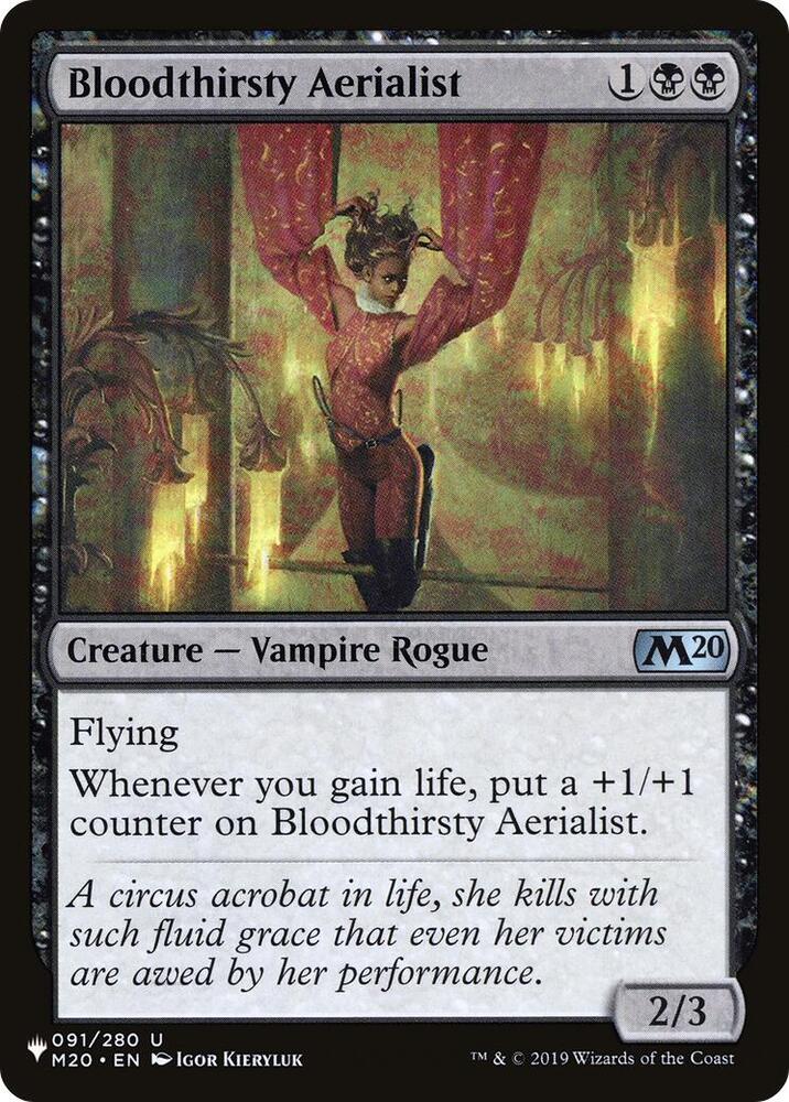 Bloodthirsty Aerialist (091/280) [The List]