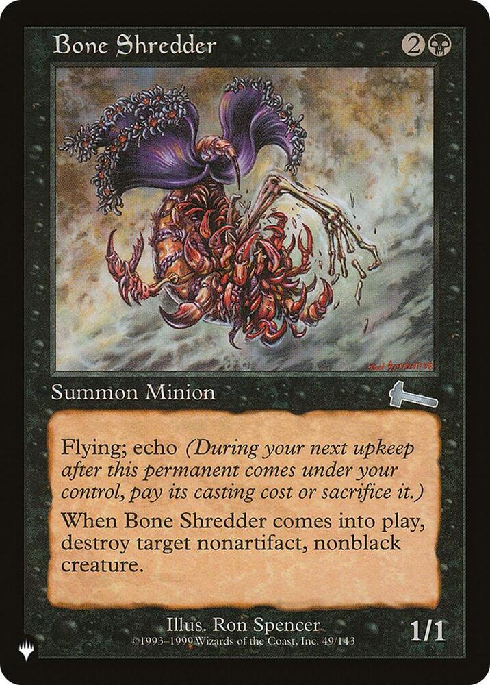 Bone Shredder (49/143) [The List]