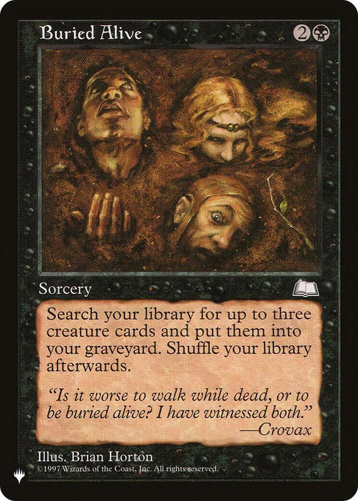 Buried Alive (WTH-63) [The List]