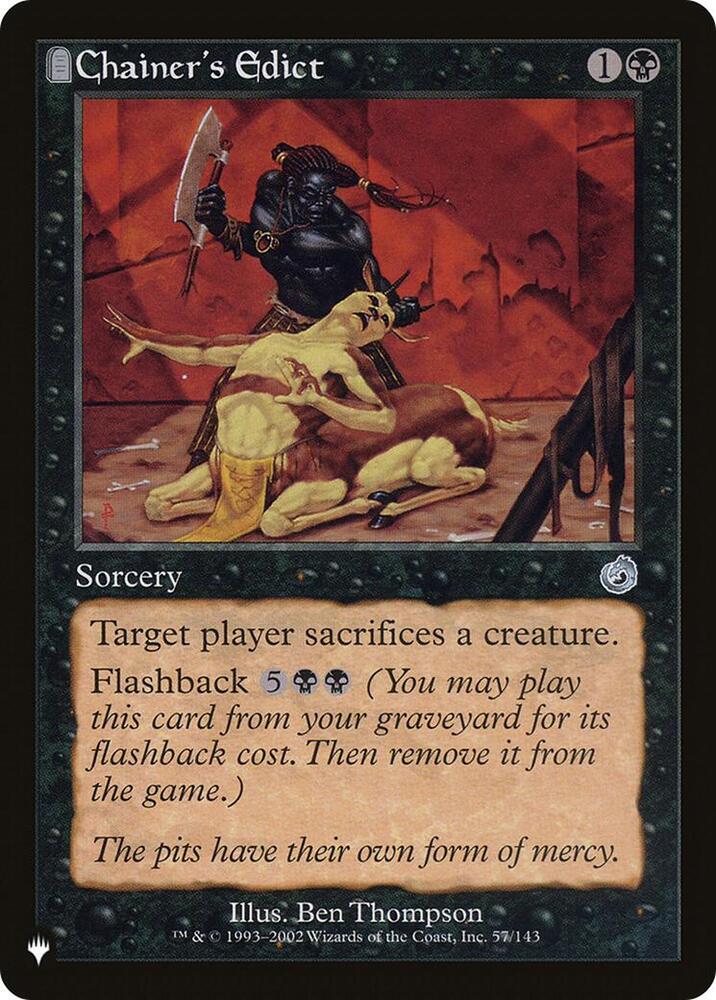 Chainer's Edict (57/143) [The List]
