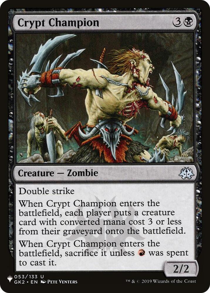 Crypt Champion (053/133) [The List]