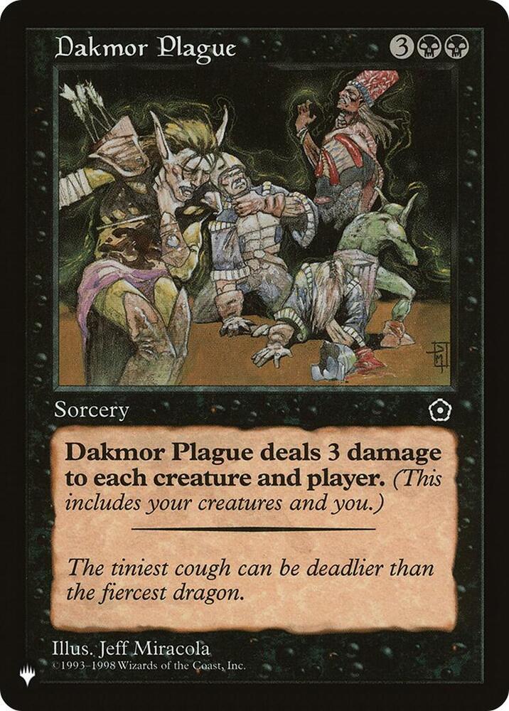 Dakmor Plague (P02-69) [The List]