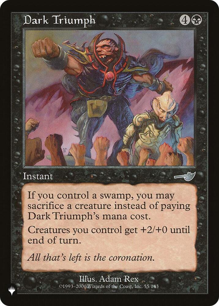 Dark Triumph (55/143) [The List]