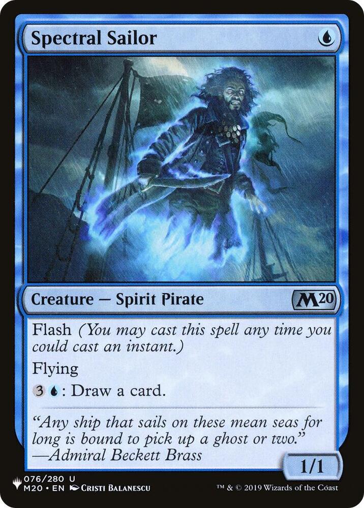 Spectral Sailor (076/280) [The List]