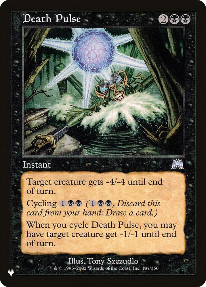 Death Pulse (137/350) [The List]
