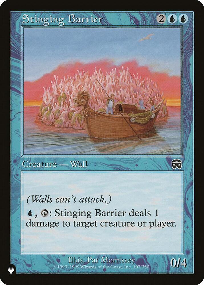 Stinging Barrier (107/350) [The List]
