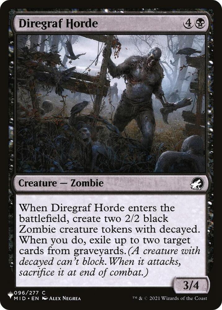 Diregraf Horde (096/277) [The List]
