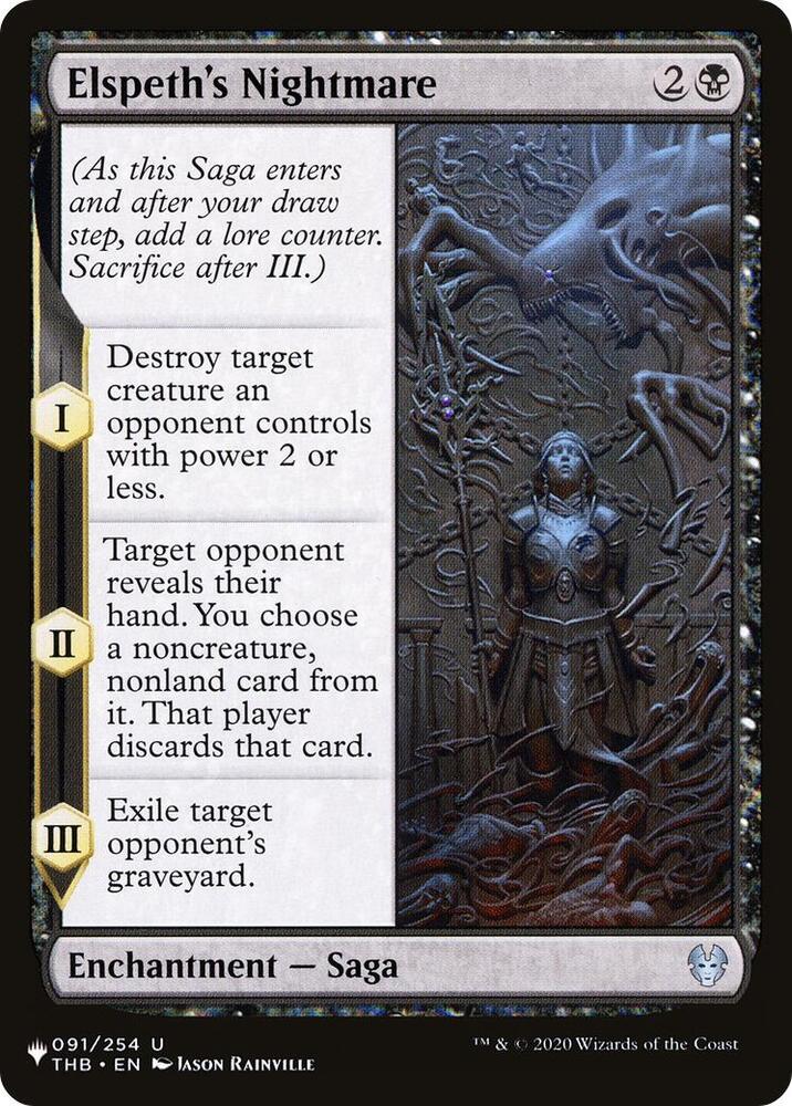 Elspeth's Nightmare (091/254) [The List]