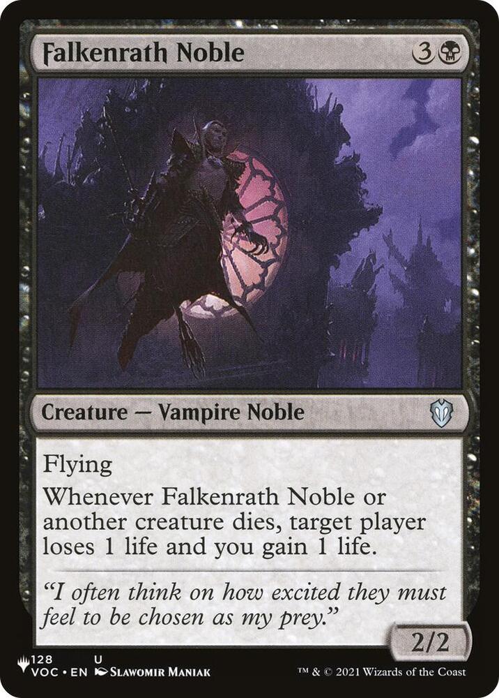 Falkenrath Noble (128/038) [The List]