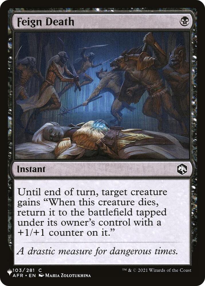 Feign Death (103/281) [The List]