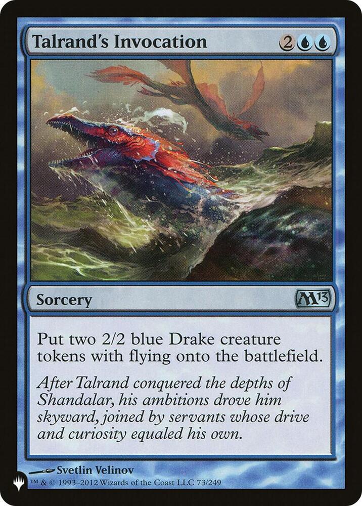 Talrand's Invocation (73/249) [The List]