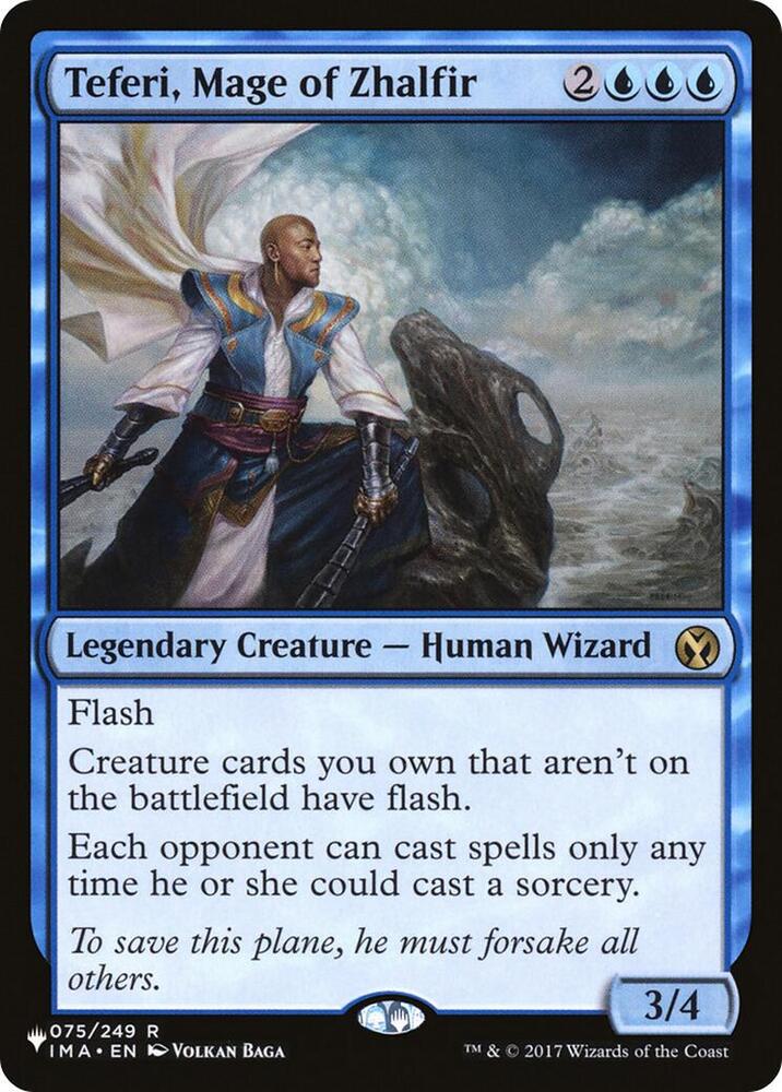 Teferi, Mage of Zhalfir (075/249) [The List]