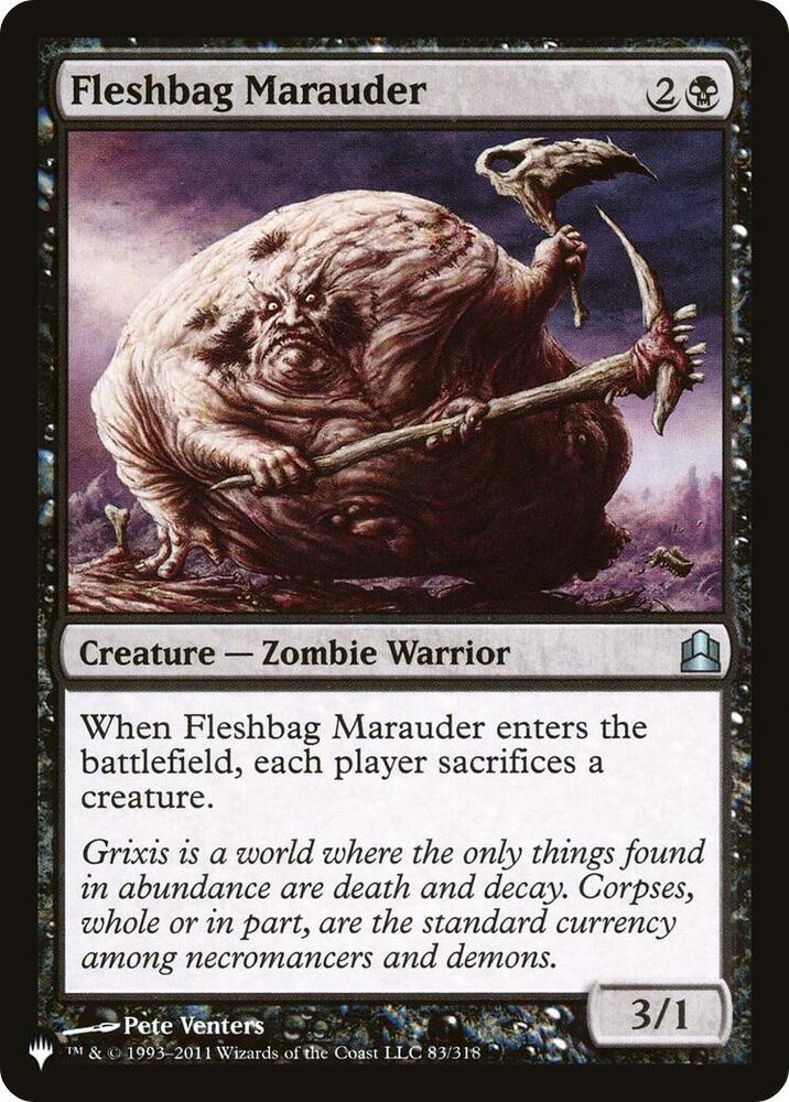 Fleshbag Marauder (83/318) [The List]