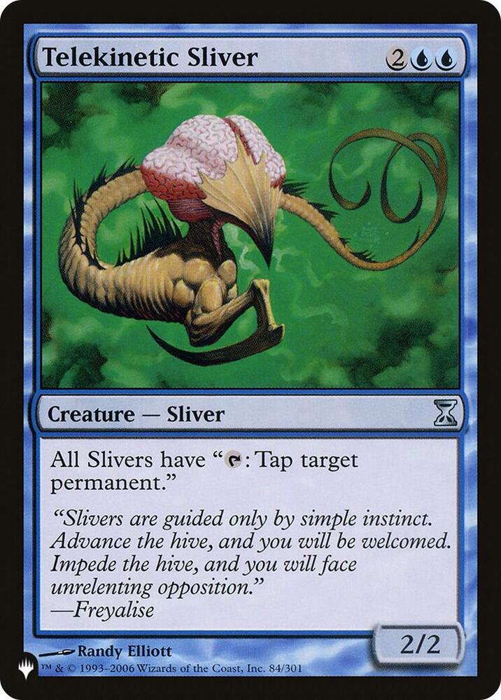 Telekinetic Sliver (84/301) [The List]