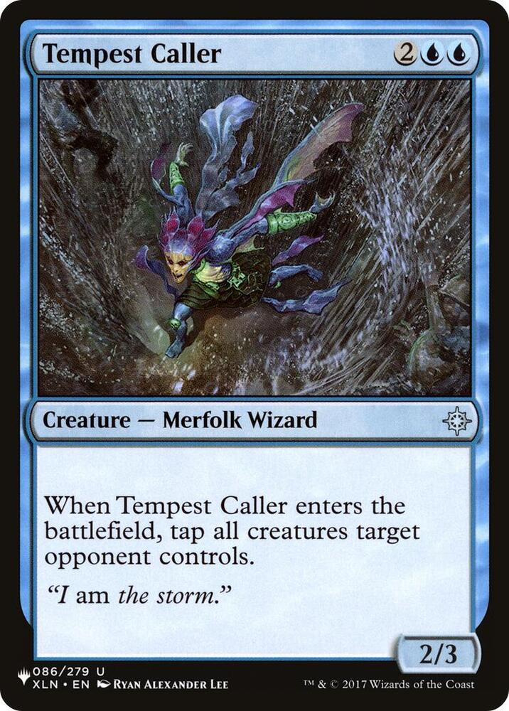 Tempest Caller (086/279) [The List]