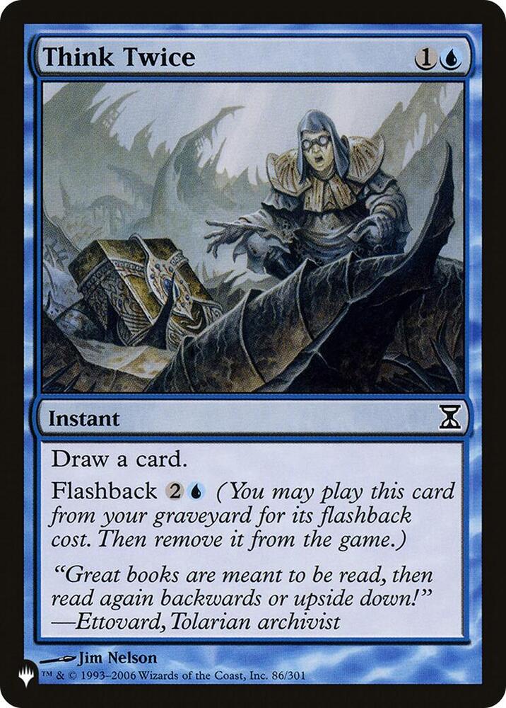 Think Twice (86/301) [The List]