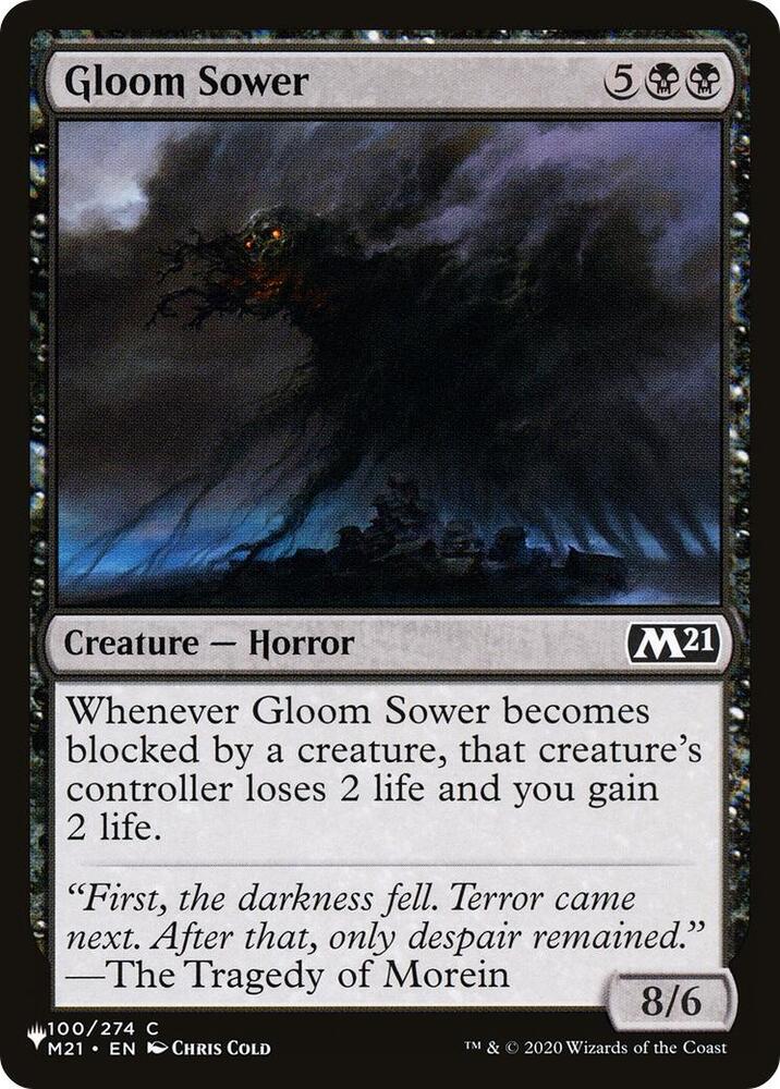 Gloom Sower (100/274) [The List]