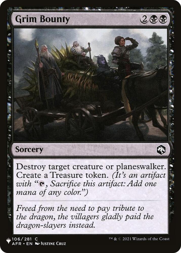 Grim Bounty (106/281) [The List]