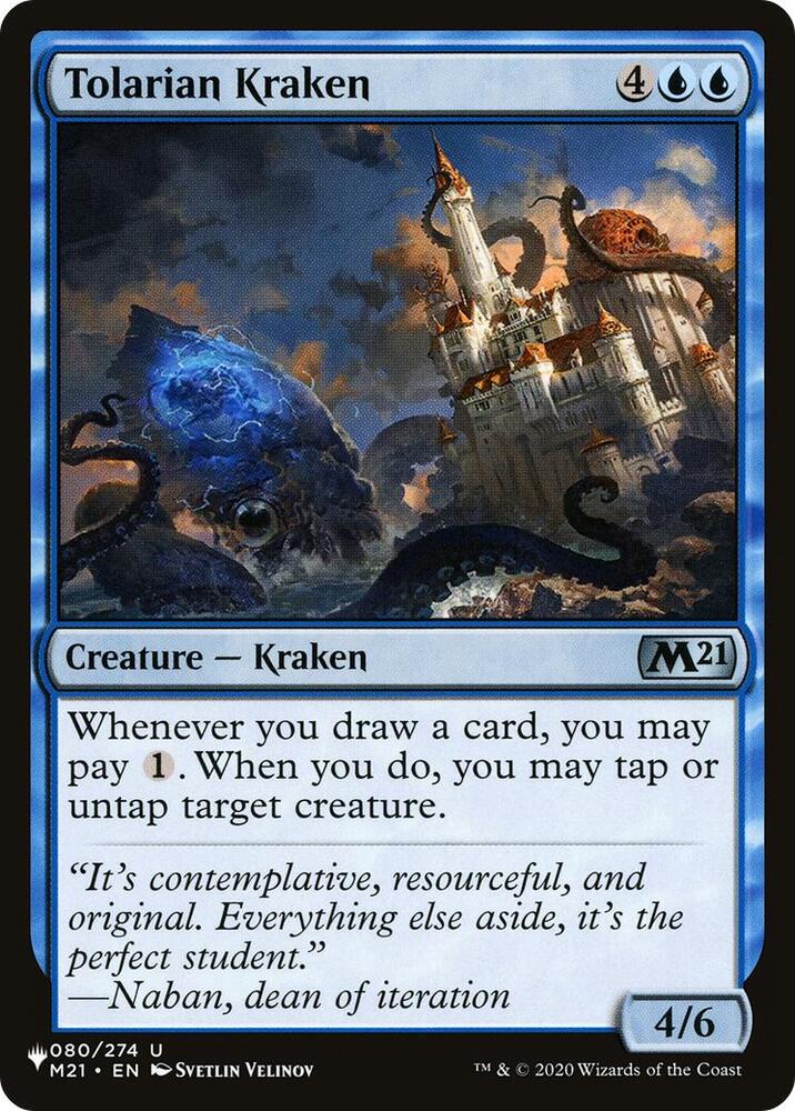Tolarian Kraken (080/274) [The List]