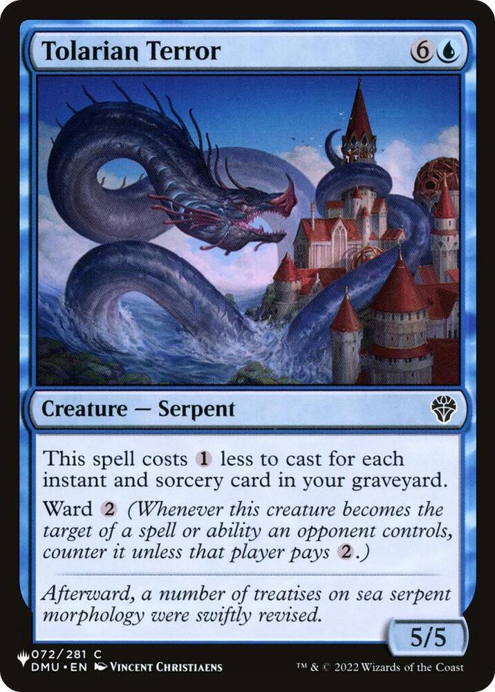 Tolarian Terror (072/281) [The List]