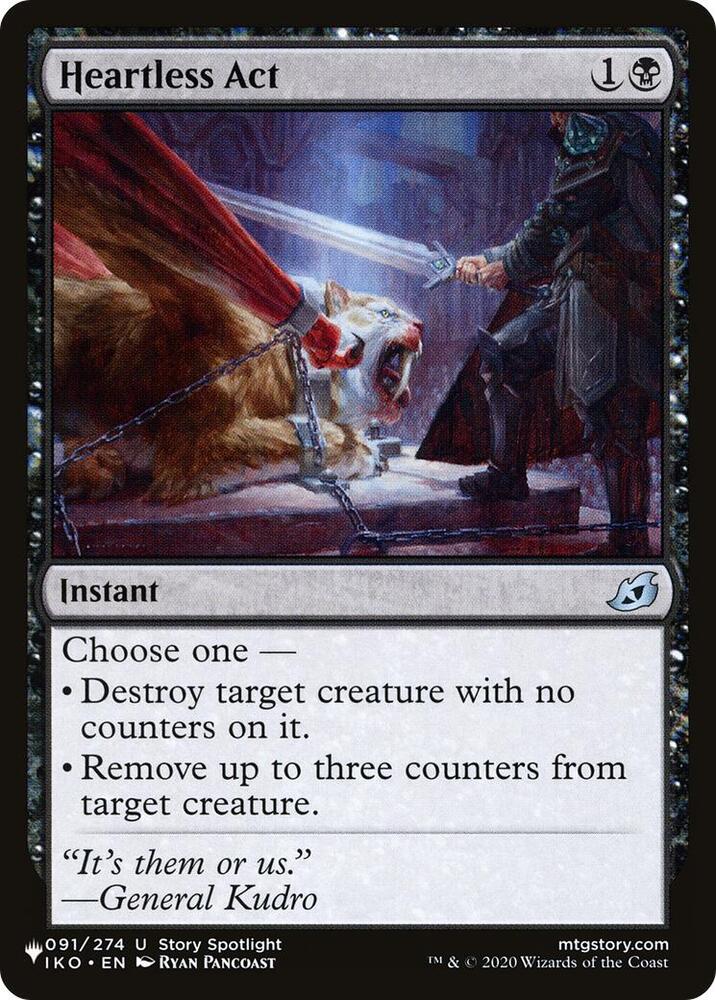 Heartless Act (091/274) [The List]