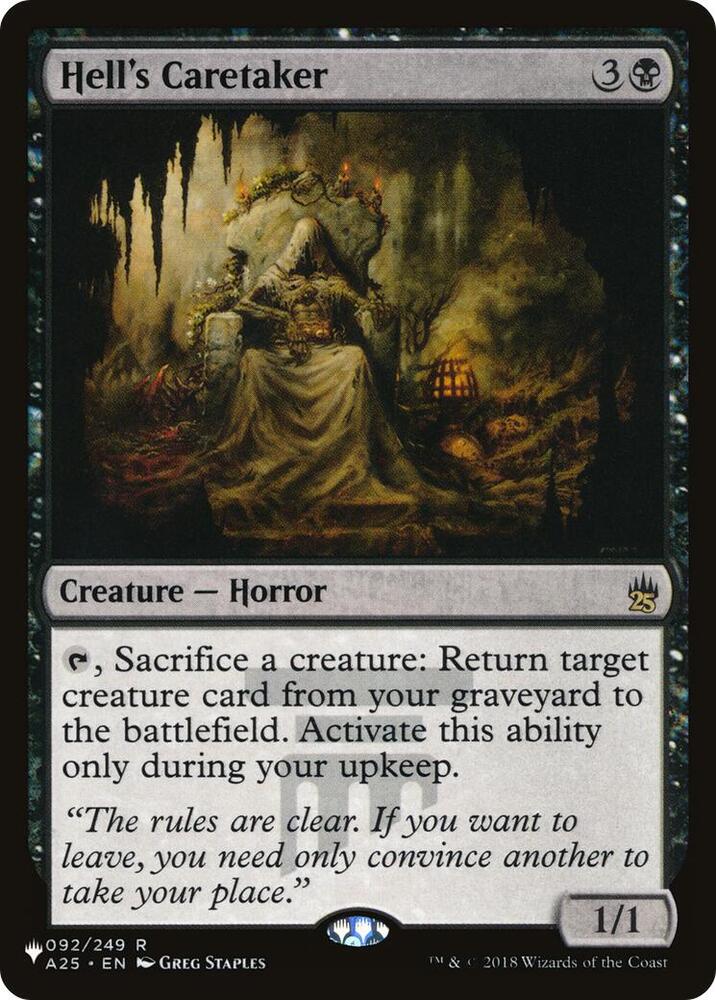 Hell's Caretaker (092/249) [The List]