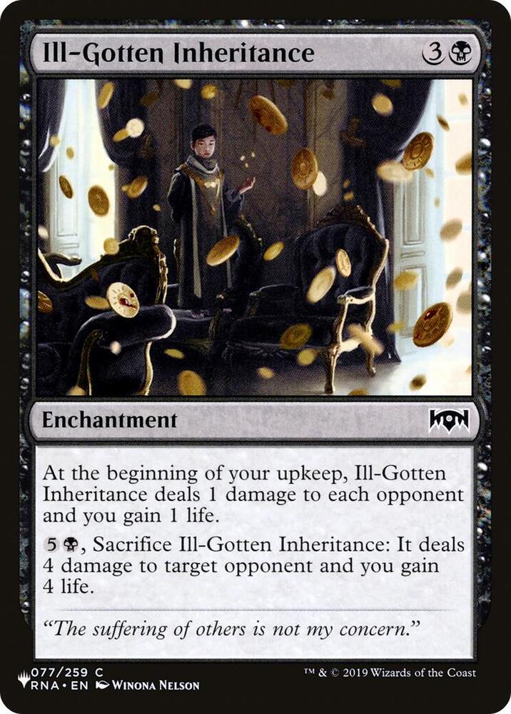 Ill-Gotten Inheritance (077/259) [The List]