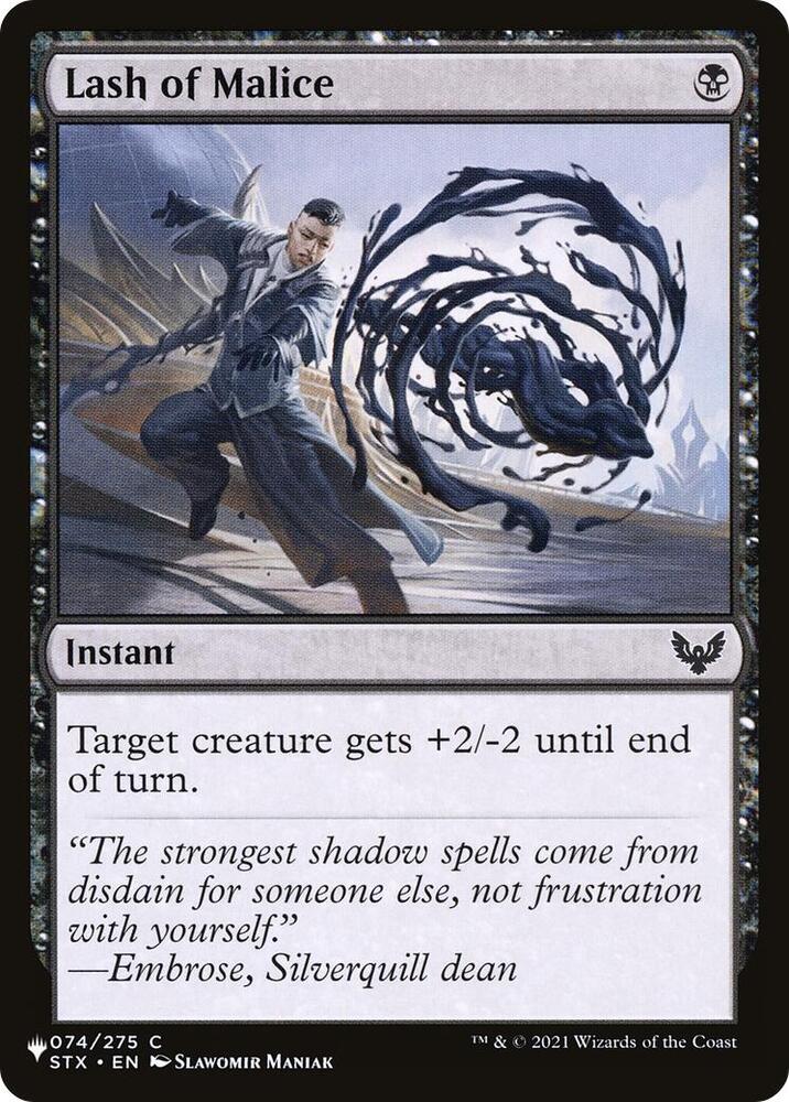 Lash of Malice (074/275) [The List]