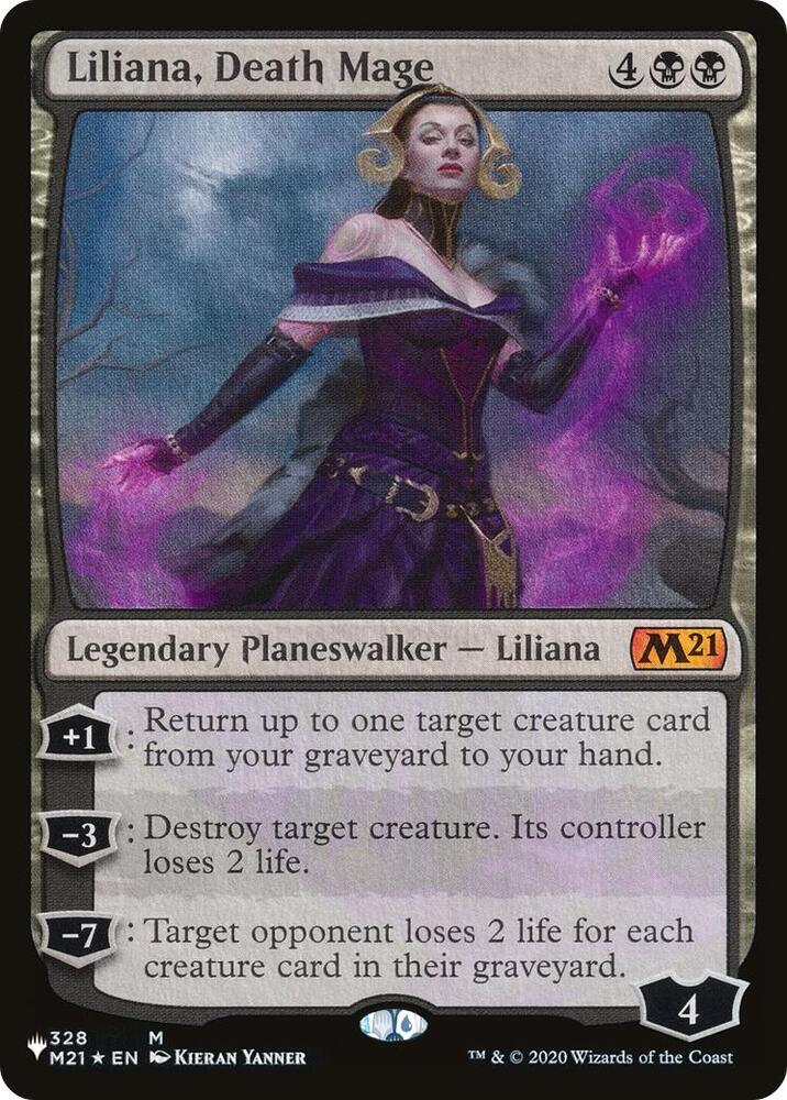 Liliana, Death Mage (328/274) [The List]