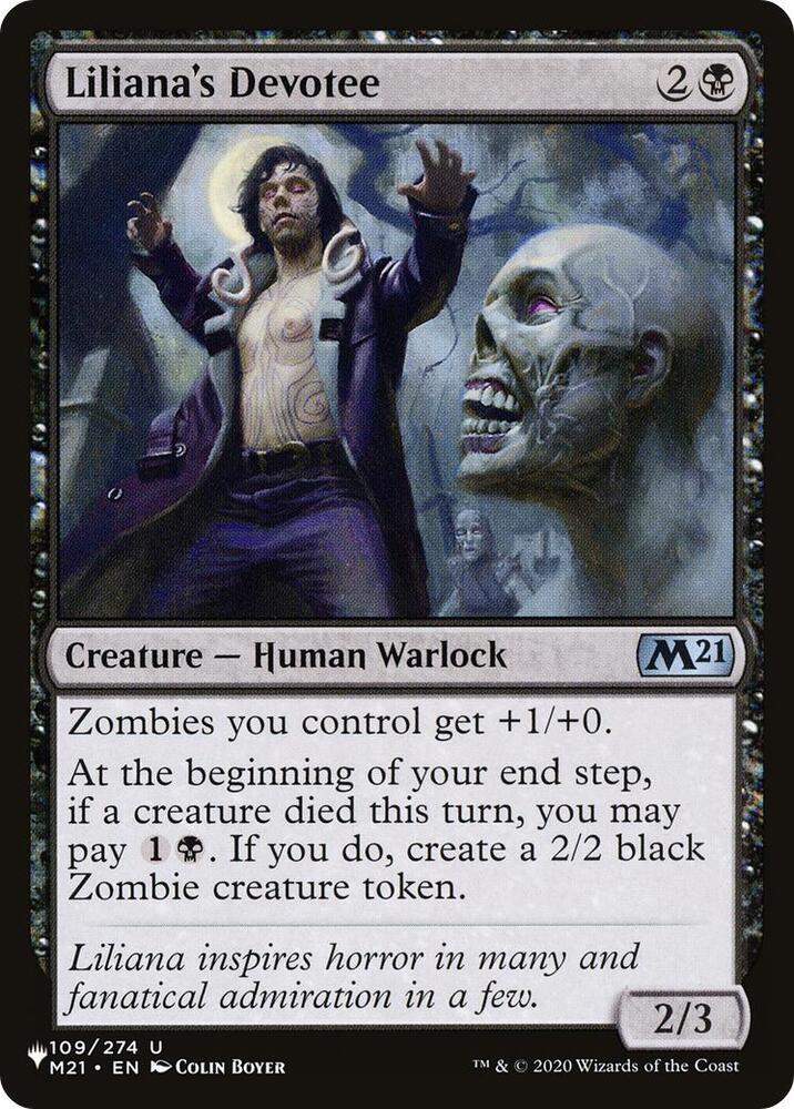 Liliana's Devotee (109/274) [The List]