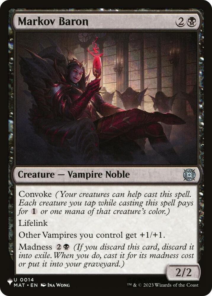 Markov Baron (0014) [The List]