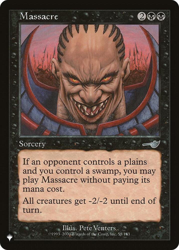 Massacre (58/143) [The List]