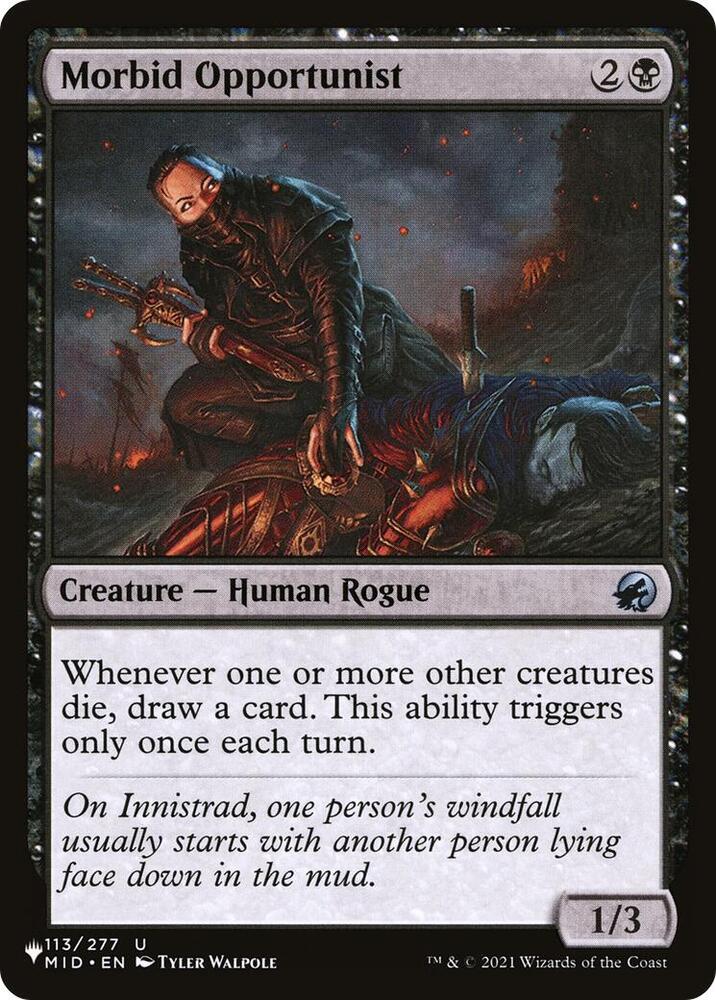 Morbid Opportunist (113/277) [The List]