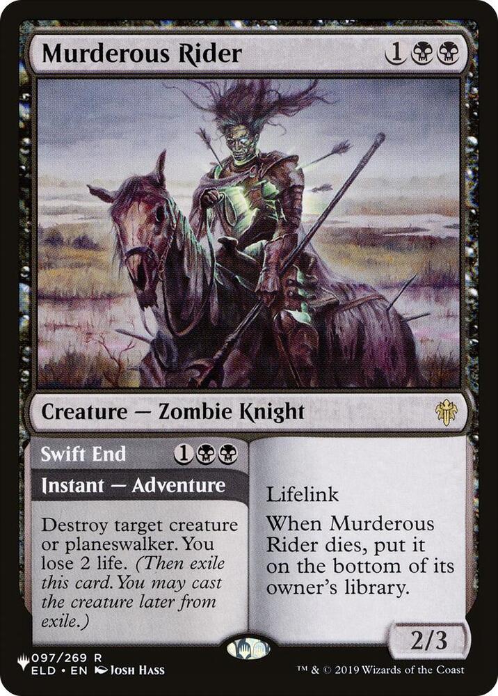 Murderous Rider (097/269) [The List]