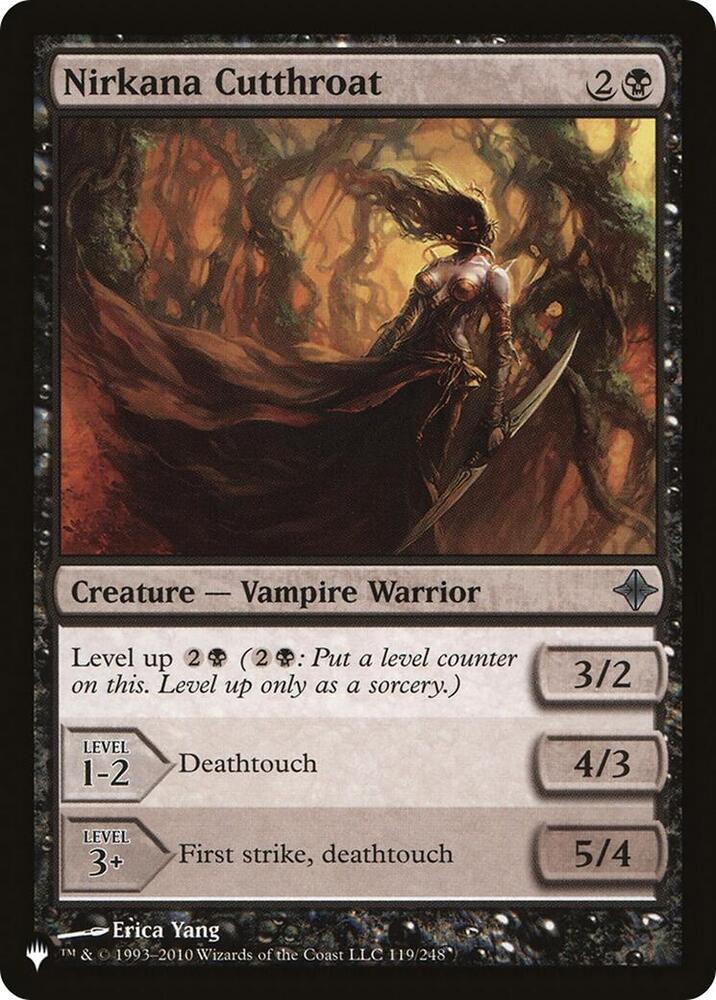Nirkana Cutthroat (119/248) [The List]