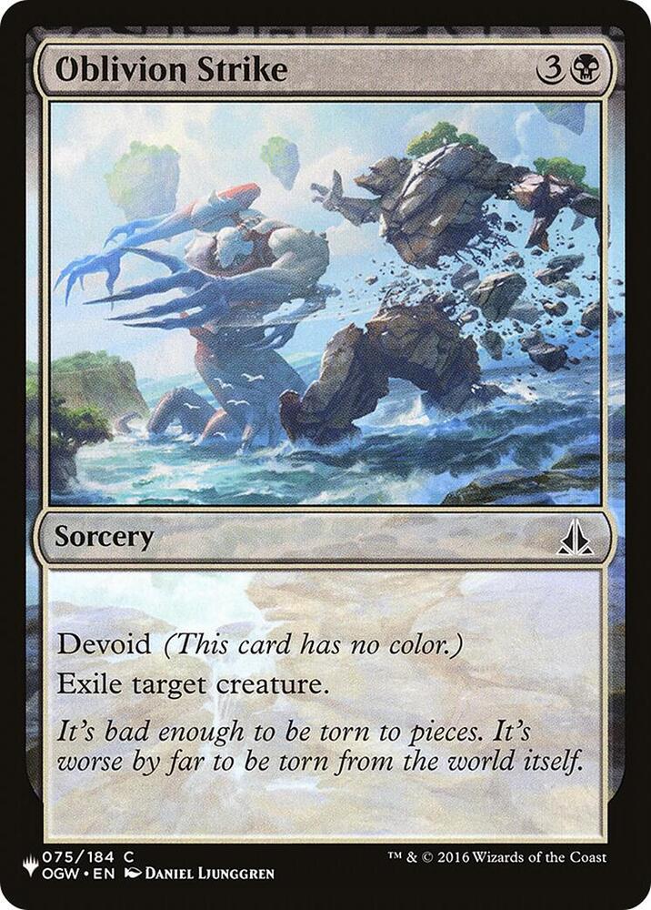 Oblivion Strike (075/184) [The List]