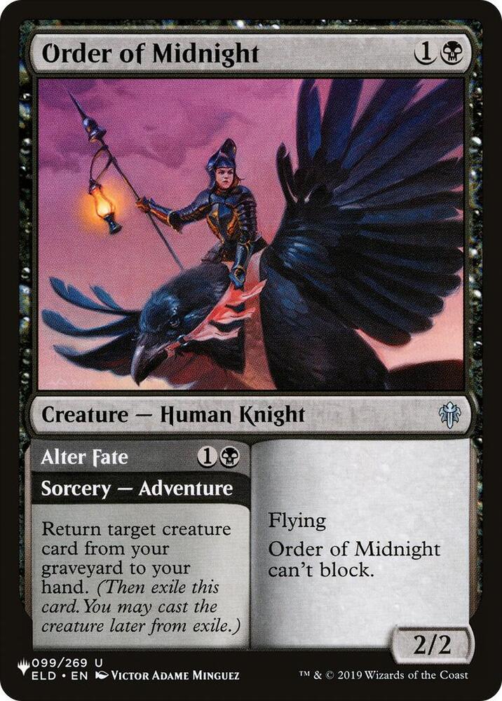 Order of Midnight (099/269) [The List]