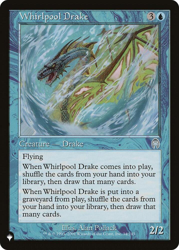 Whirlpool Drake (34/143) [The List]