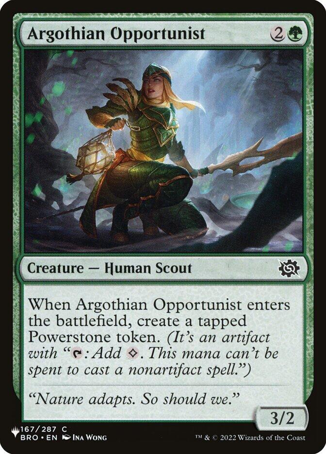 Argothian Opportunist (167/012) [The List]