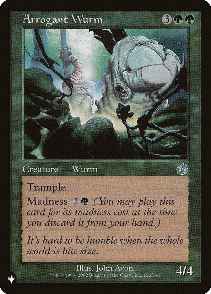 Arrogant Wurm (120/143) [The List]