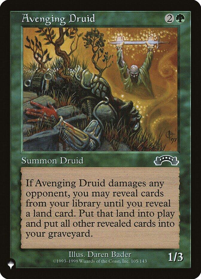 Avenging Druid (105/143) [The List]