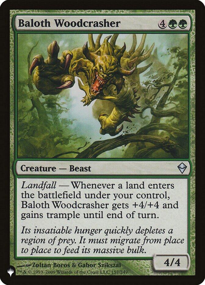 Baloth Woodcrasher (157/249) [The List]