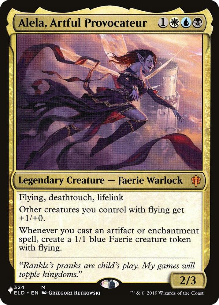 Alela, Artful Provocateur (324/269) [The List]