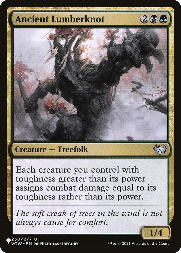 Ancient Lumberknot (230/277) [The List]