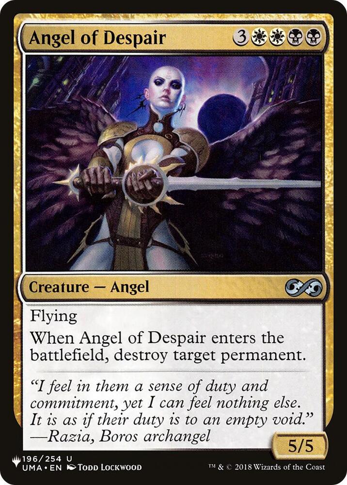 Angel of Despair (196/254) [The List]