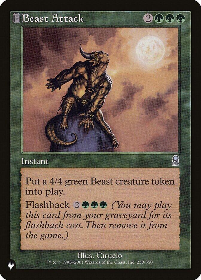 Beast Attack (230/350) [The List]
